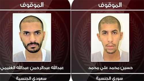 los dos suicidas detenidos en Arabia Saudí Arabia Saudí asegura haber evitado dos atentados en el este del país